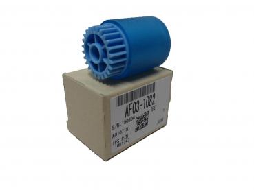 Genuine Paper Feed Roller Typ: AF031082 for Nashuatec Aficio: SP 9100 - DSm 651 / DSm 660 / DSm 675 / MP 5500 / MP 6000 / MP 6001 / MP 6002 / MP 6500 / MP 7000 / MP 7001 / MP 7500 / MP 7502 / MP 8000 / MP 8001 / MP 9002