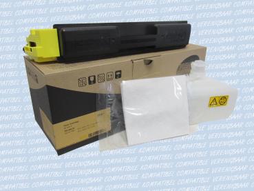 Kompatibler Toner Typ: TK-590Y Yellow für Kyocera ECOSYS: 6026cdn / 6026cidn / 6526cdn / 6526cidn / ECOSYS P6026cdn - FS-C2026 / FS-C2126 / FS-C2526 / FS-C2626 / FS-C5250