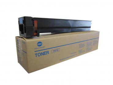 Original Toner Typ: TN-712 Schwarz ( Black ) für Konica-Minolta 654 / 654e / 754 / 754e