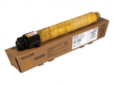 Genuine Toner Typ: 841597, 841601, 842080 yellow for Lanier MP C305
