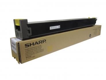 Original Toner Typ: MX51GTYA Yellow für Sharp MX-4112N / MX-4140N / MX-4141N / MX-5112N / MX-5140N / MX-5141N