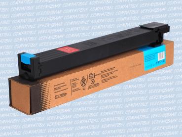 Kompatibler Toner Typ: MX31GTCA Cyan für Sharp MX-2301N / MX-2600N / MX-3100N / MX-4100N / MX-4101N / MX-5000N / MX-5001N