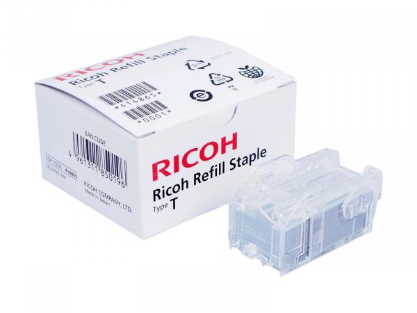 Genuine Staple Cartridge Box Typ: T for Ricoh Aficio: MP C2003 / MP C2050 / MP C2503 / MP C2550 / MP C300 / MP C3003 / MP C3503 / MP C400 / MP C401 / MP C4503 / MP C5503 / MP C6003