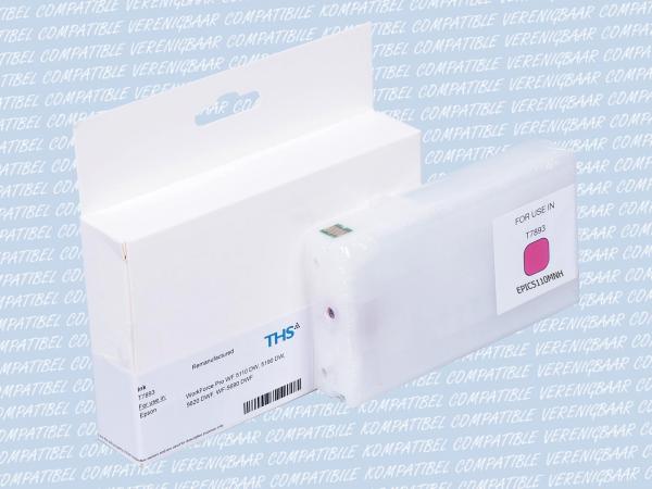 Compatible Ink Cartridge Typ: T7893 magenta for Epson WorkForce: Pro WF-5110DW / Pro WF-5190DW / Pro WF-5620DWF / Pro WF-5690DWF