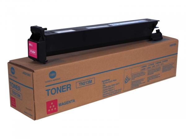 Original Toner Typ: TN-213M Magenta für Konica-Minolta bizhub C203 / bizhub C253