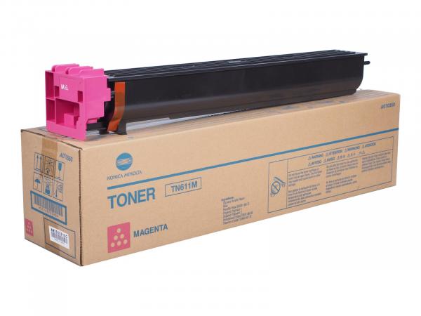 Genuine Toner Typ: TN-611M magenta for Konica-Minolta C451 / C550 / C650
