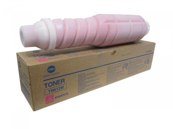 Genuine Toner Typ: TN-612M magenta for Konica-Minolta bizhub PRO C5501 / bizhub PRO C6501