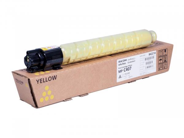Genuine Toner Typ: 842210, 842214 yellow for Nashuatec MP C407