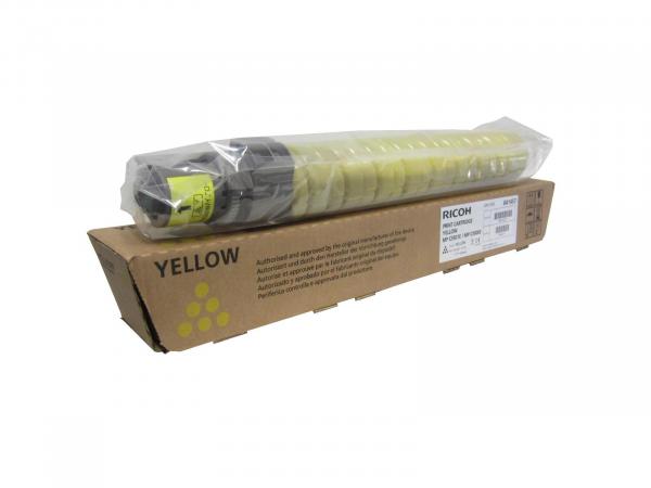 Genuine Toner Typ: 841457, 841461, 842049 yellow for Ricoh Aficio: MP C4000 / MP C4501 / MP C5000 / MP C5501