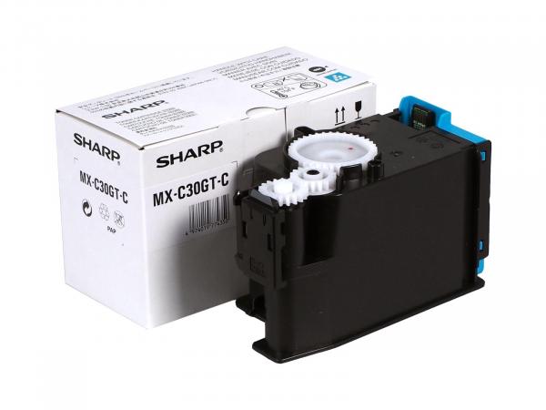 Genuine Toner Typ: MXC30GTC cyan for Sharp MX-C250 / MX-C300